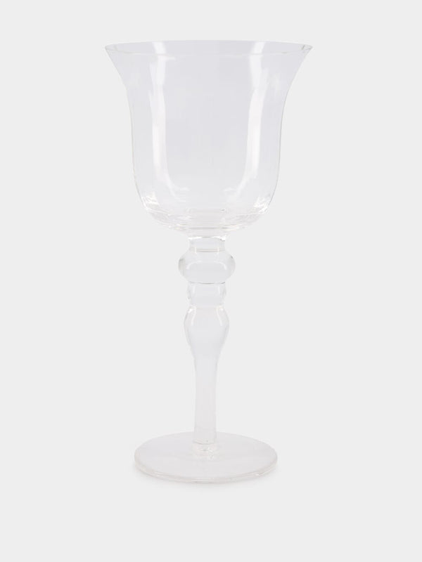 Set of 6 Textured Glass Goblet