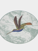 La Menagerie Ottomane Hummingbird Dessert plate