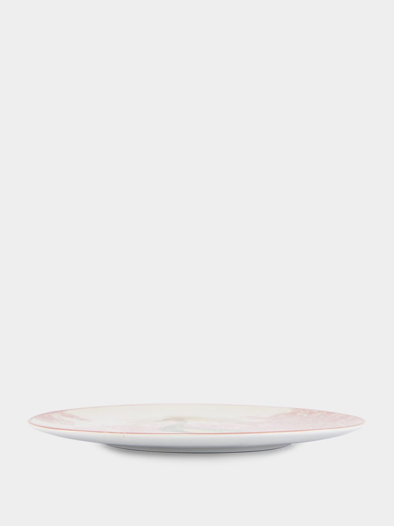 La Menagerie Ottomane Peacock Dinner Plate