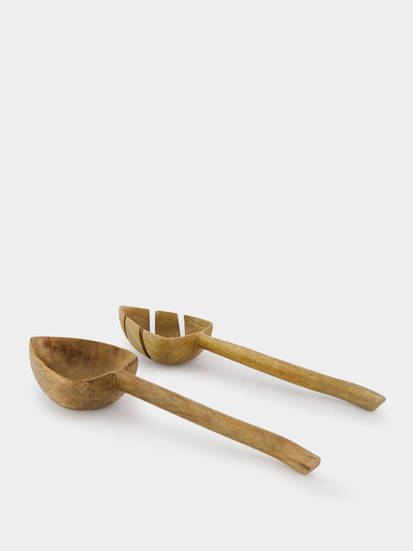 Wooden Salad Set