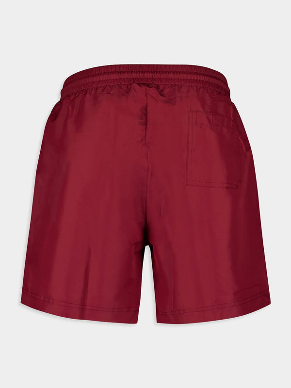Solomeo Red Swim Shorts