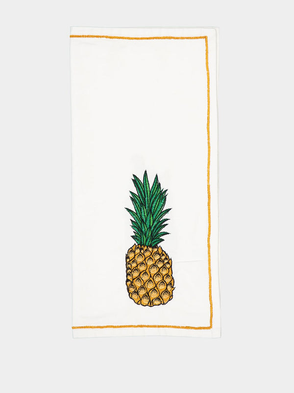 Embroidered Pineapple Napkin