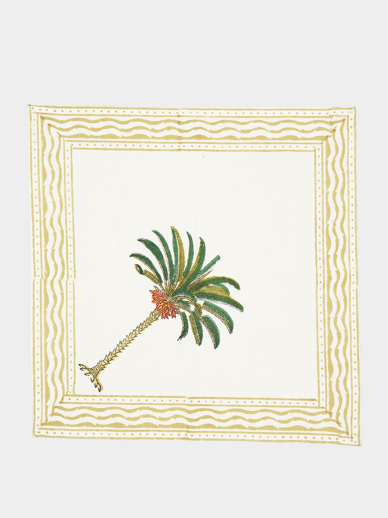 Tropical Palm Cotton Napkin