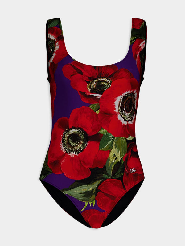 Anemone Print Swimsuit