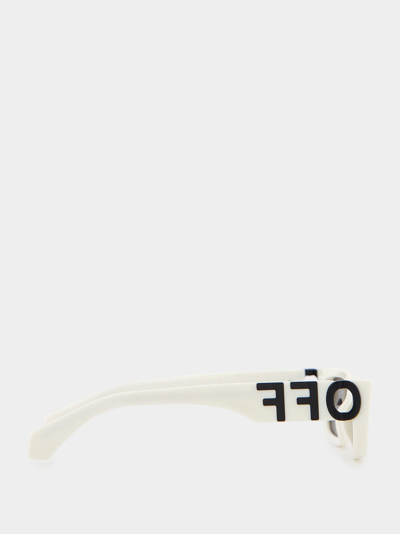 Fillmore White Sunglasses