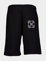 Bandana Arrow Skate Black Shorts
