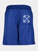 Monogram Blue Swim Shorts
