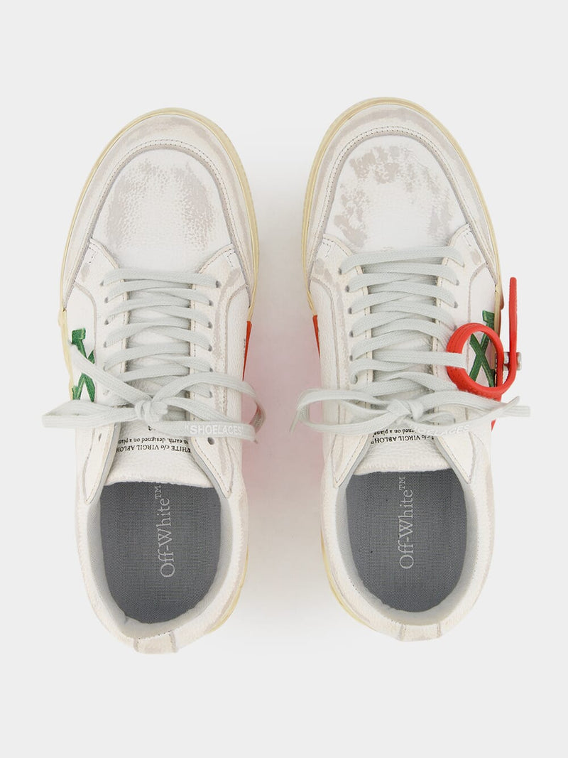 Low Vulcanized Distressed Sneakers