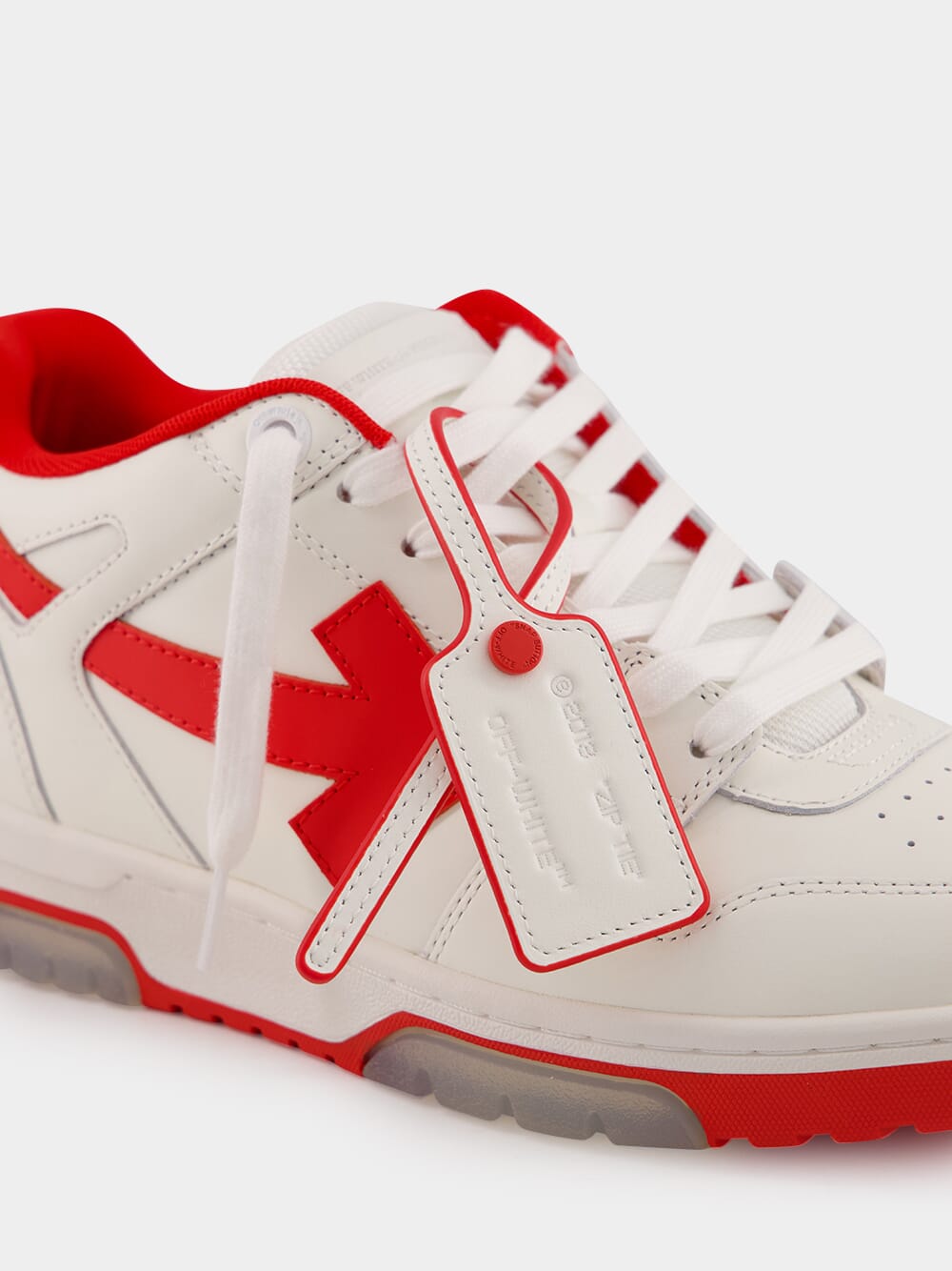 OFF 宜しく WHITE (Leather Flag OFF WHITE Matto)