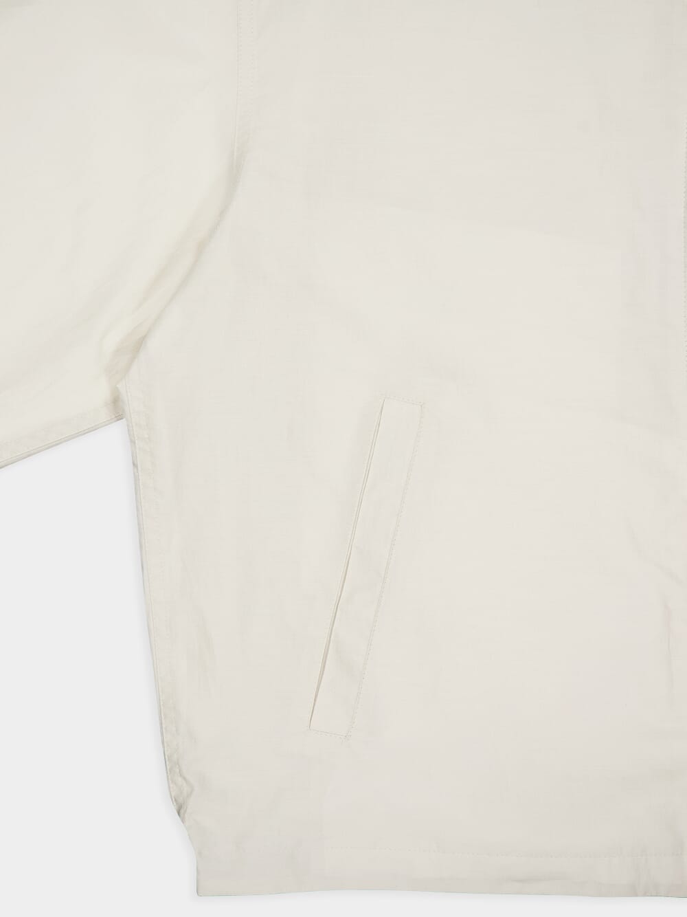 Cotton Silk Shirt Blouson