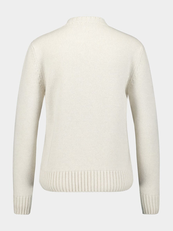 Logo-Embroidered Jumper