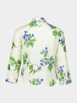 Floral Silk Twill Shirt