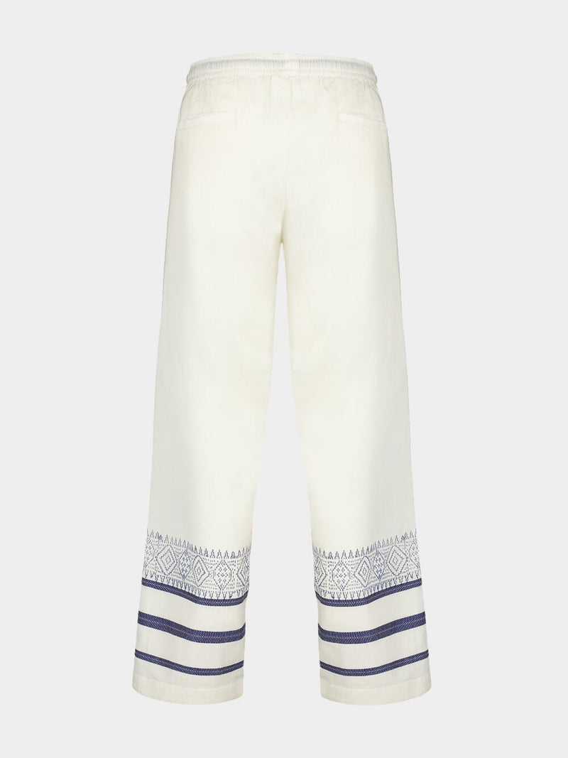 Talilo Off-White Blue Pants