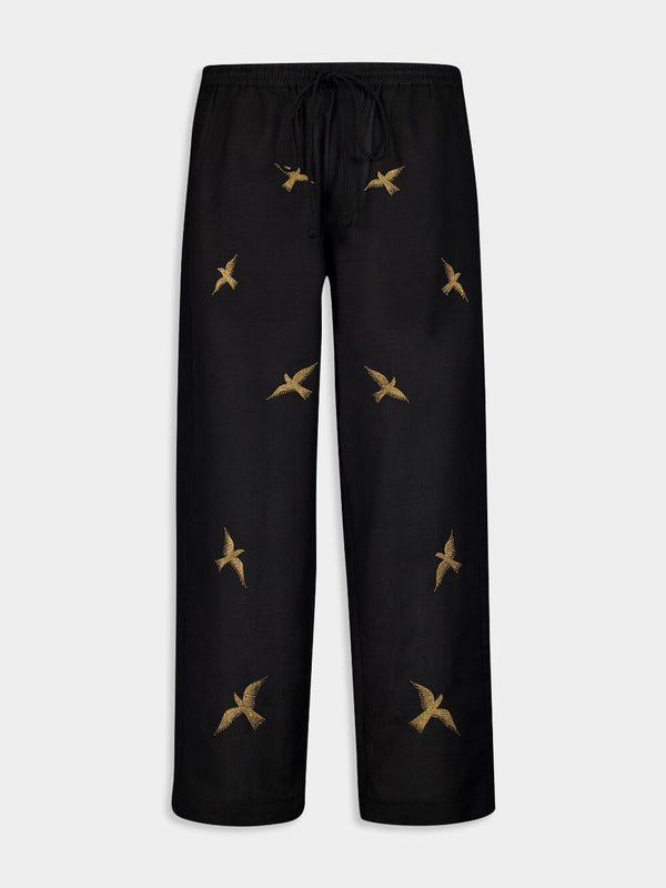 Columbus Embroidered Pants