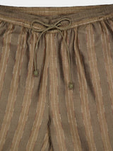 Baya Silk Striped Trousers