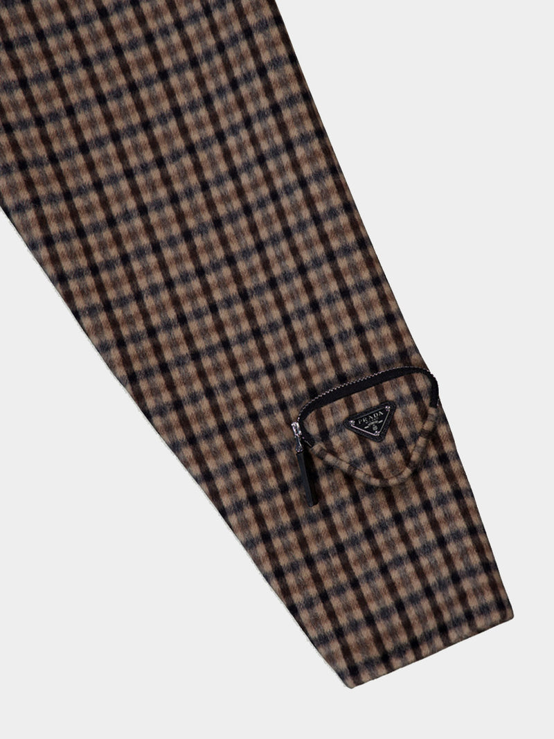 Cashgora Check Blouse