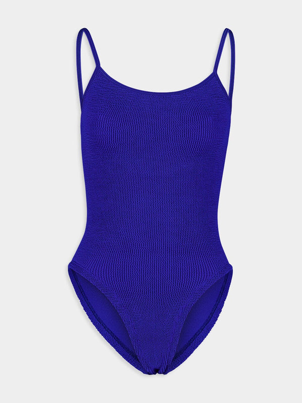 Electric Blue Swimsuit