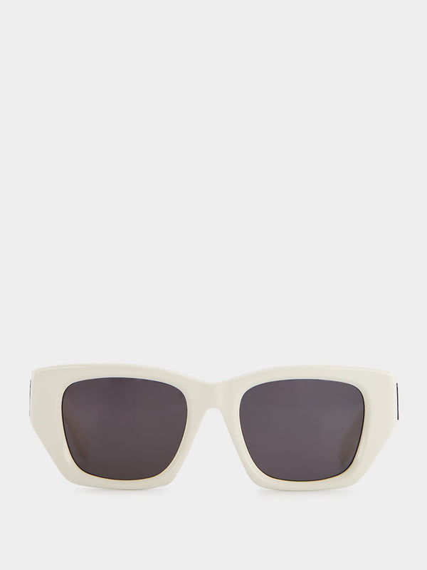 Hinkley White Sunglasses