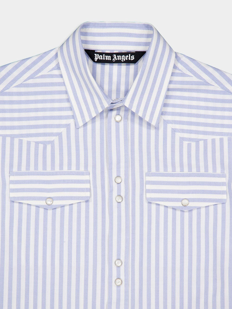 Striped Monogram Shirt