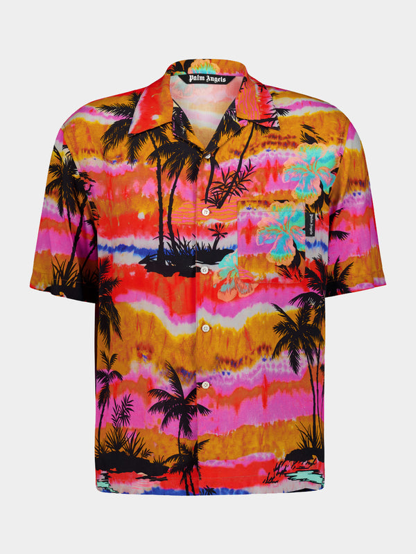 Palm Tree-Print Shirt
