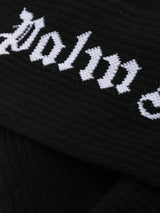 Gothic Logo Cotton Blend Socks