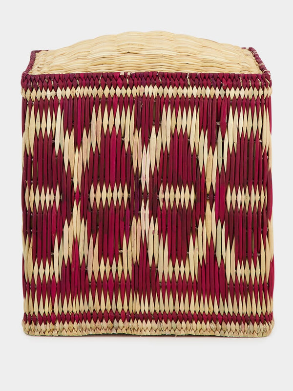 Wicker Pouffe