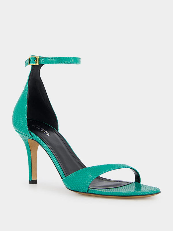 Emerald Ailisa Leather Sandals