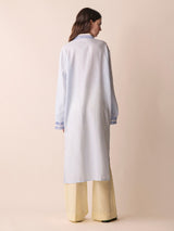 Altair English Embroidered Linen Dress