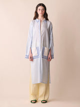 Altair English Embroidered Linen Dress