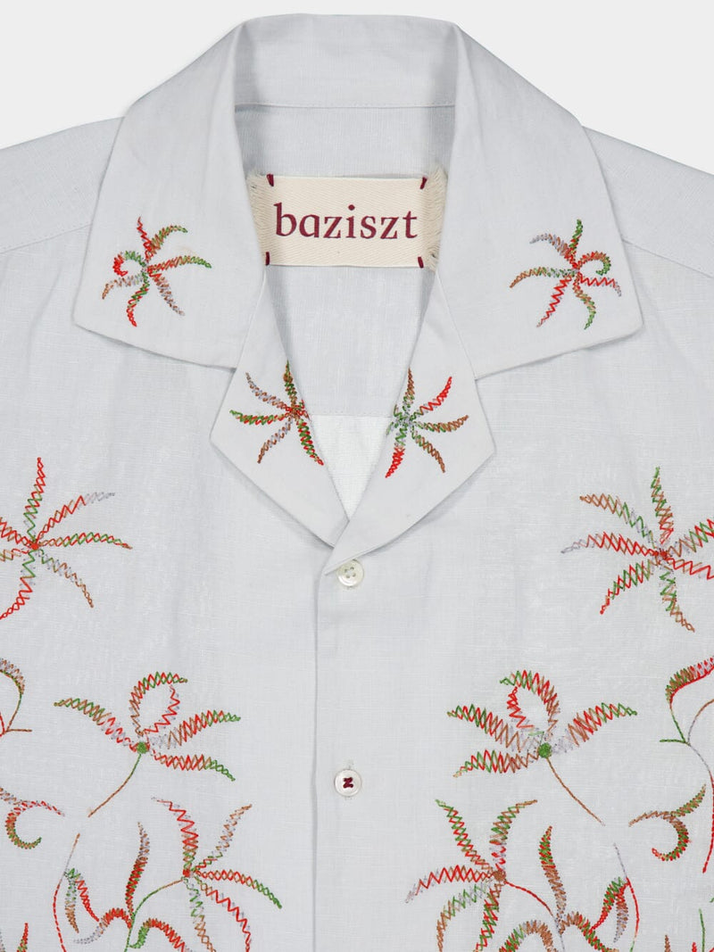 Embroidered Spider Detail Shirt
