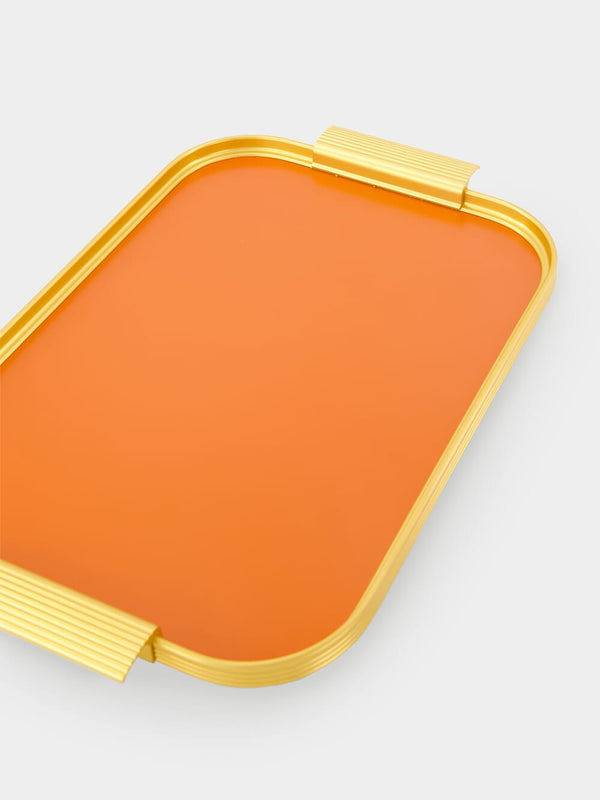 Ribbed tray 35x25.5cm