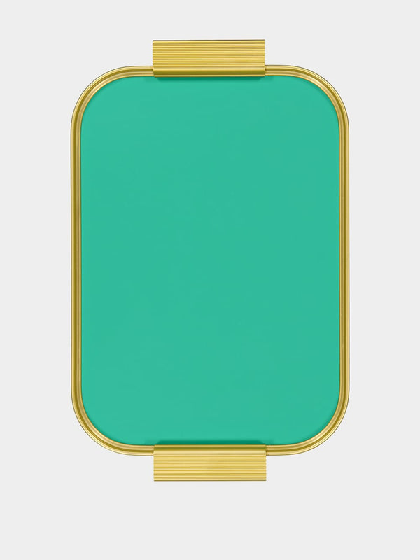 Ribbed tray 35x25.5cm