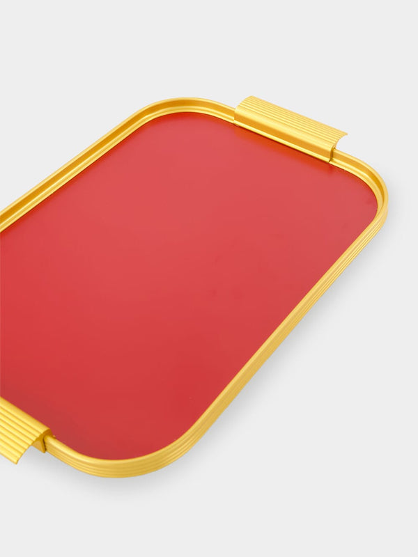Ribbed tray 35x25.5cm