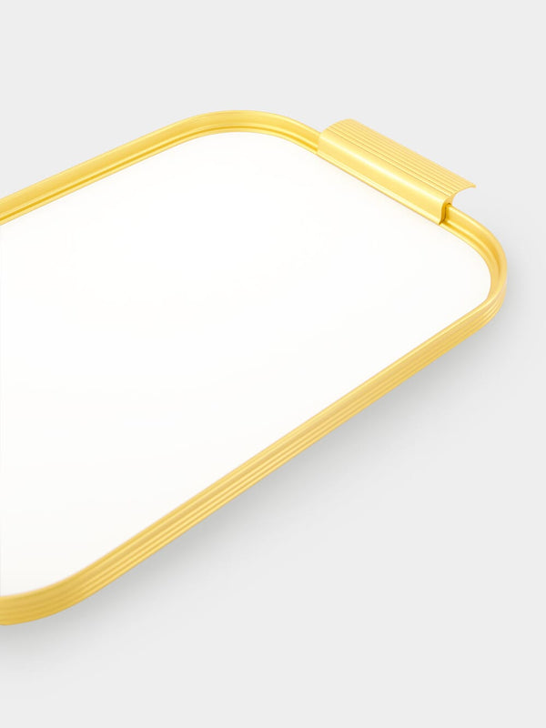 Ribbed tray 35x25.5cm