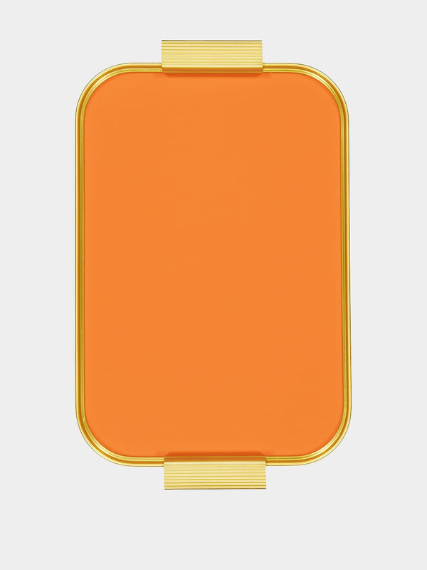 Ribbed tray 40x28cm