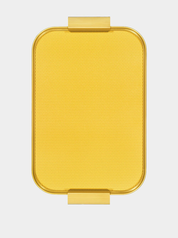 Ribbed tray 40x28cm