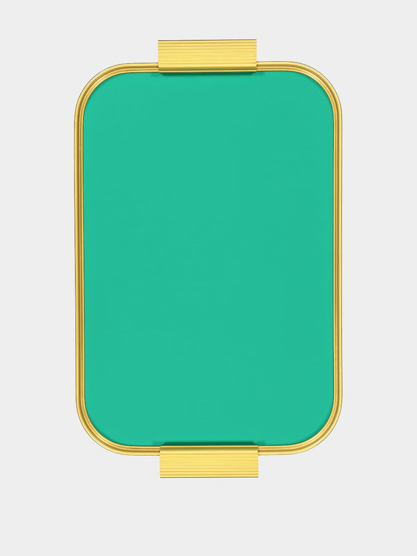 Ribbed tray 40x28cm