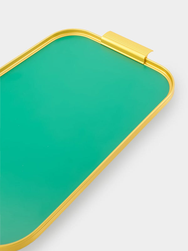 Ribbed tray 40x28cm