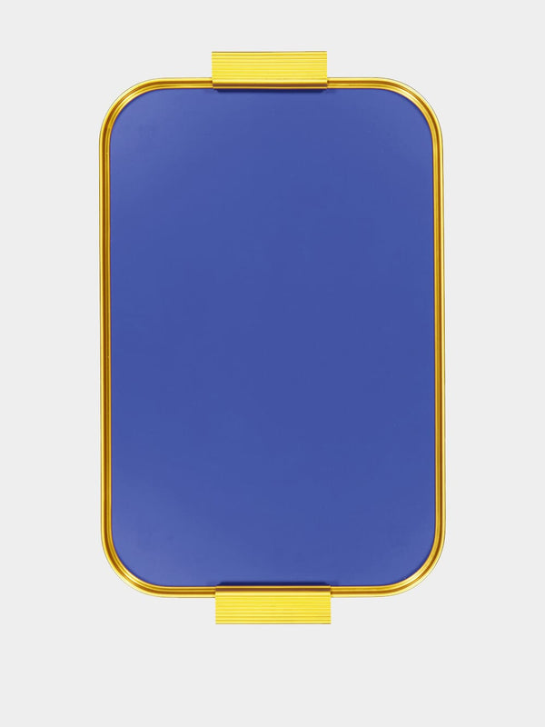 Ribbed tray 46x30cm