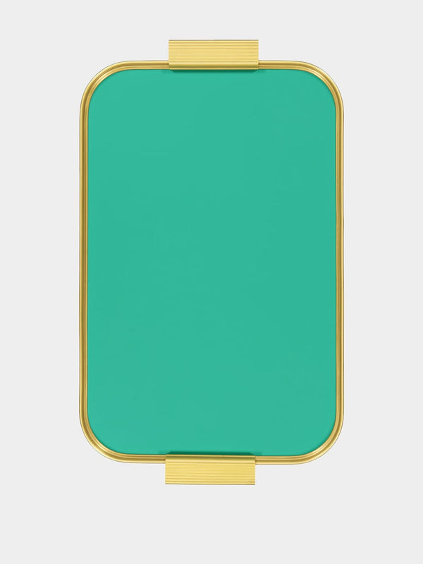 Ribbed tray 46x30cm