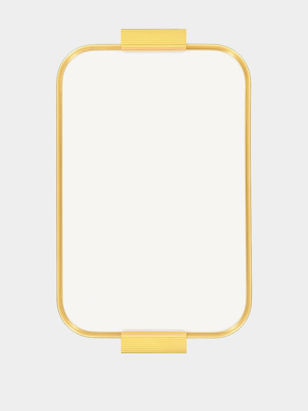 Ribbed tray 46x30cm