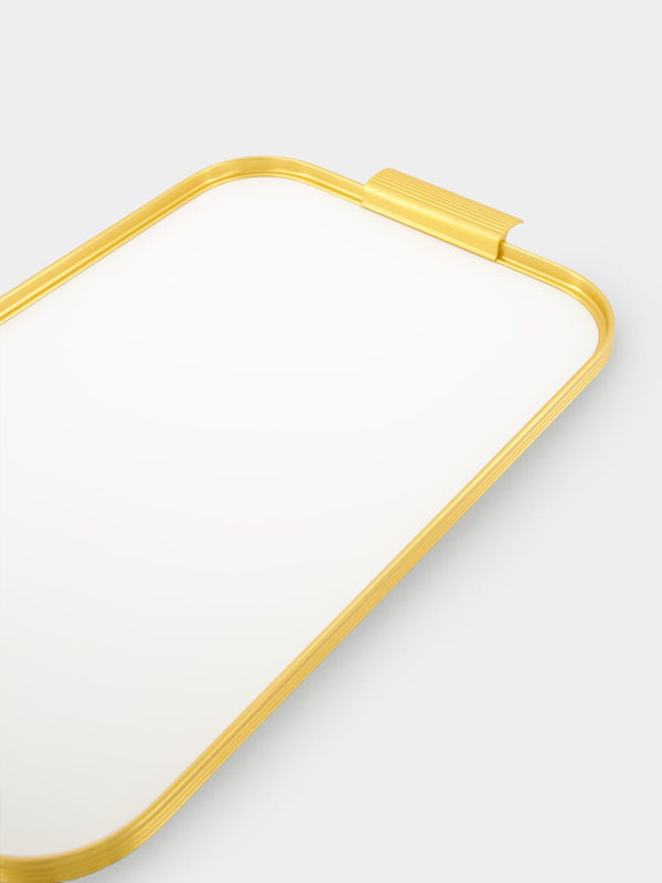 Ribbed tray 46x30cm