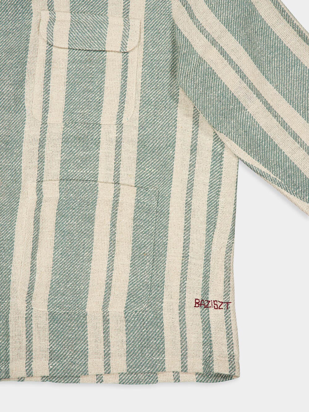 Kurt Matka Silk Stripe Shirt