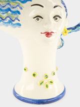 Sicilian Ceramic Head Vase