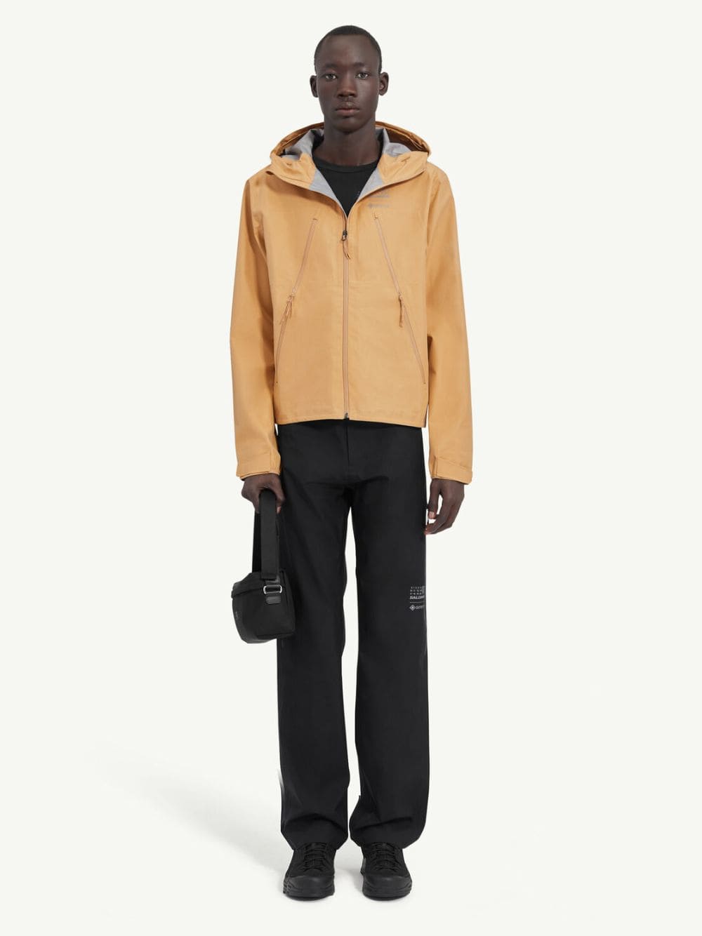 MM6 Maison Margiela Iced Coffee GORE TEX Hooded Windbreaker Fashion Clinic