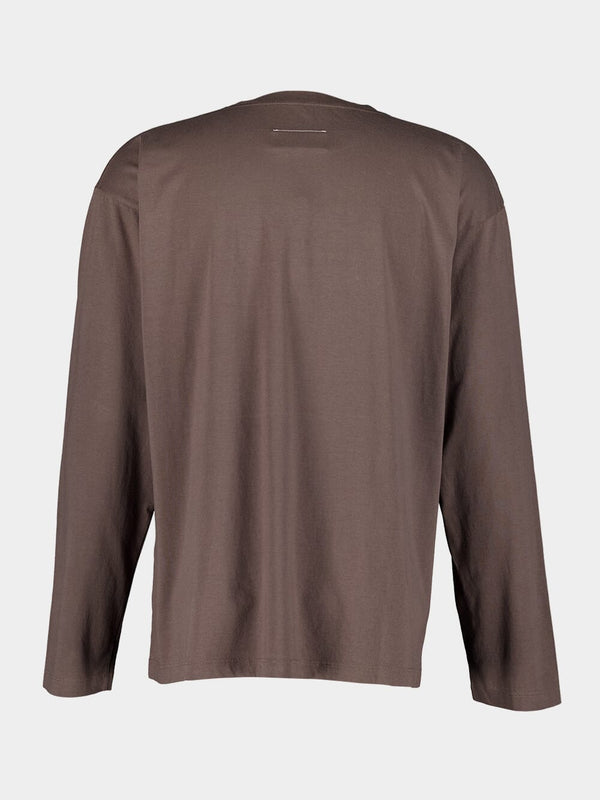 Cotton Jersey Long-Sleeved Top