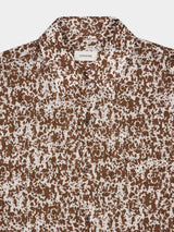 Camouflage Print Cotton Shirt