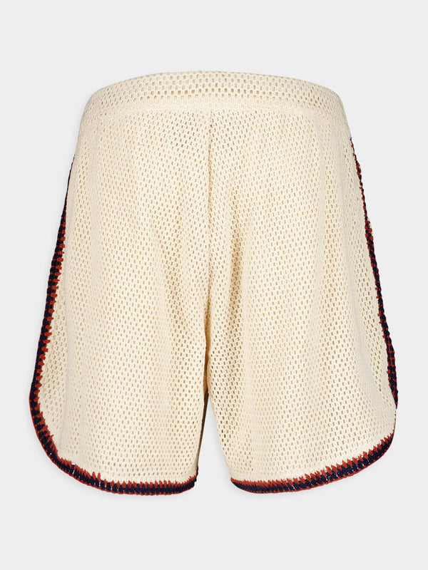 Paws Hand Crochet Shorts
