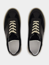 Lace-Up Leather Sneakers