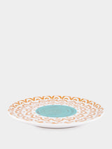 Orange Sicily Handpainted Dinner Plate